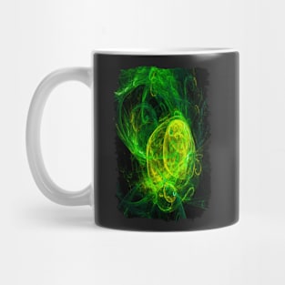 Alien Gold Green Mug